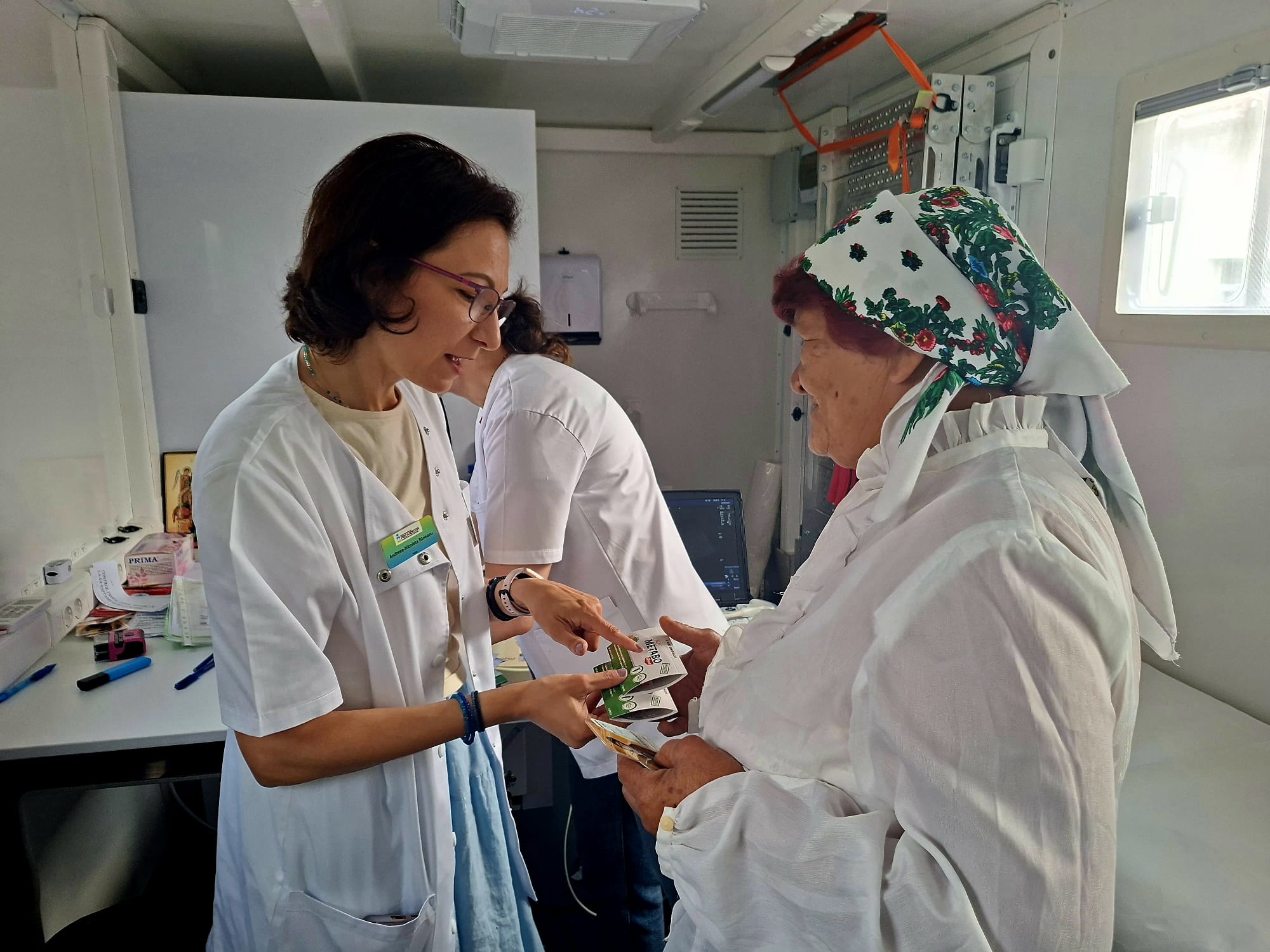 Caravană medicală pentru persoane vulnerabile din comuna Prăjeni