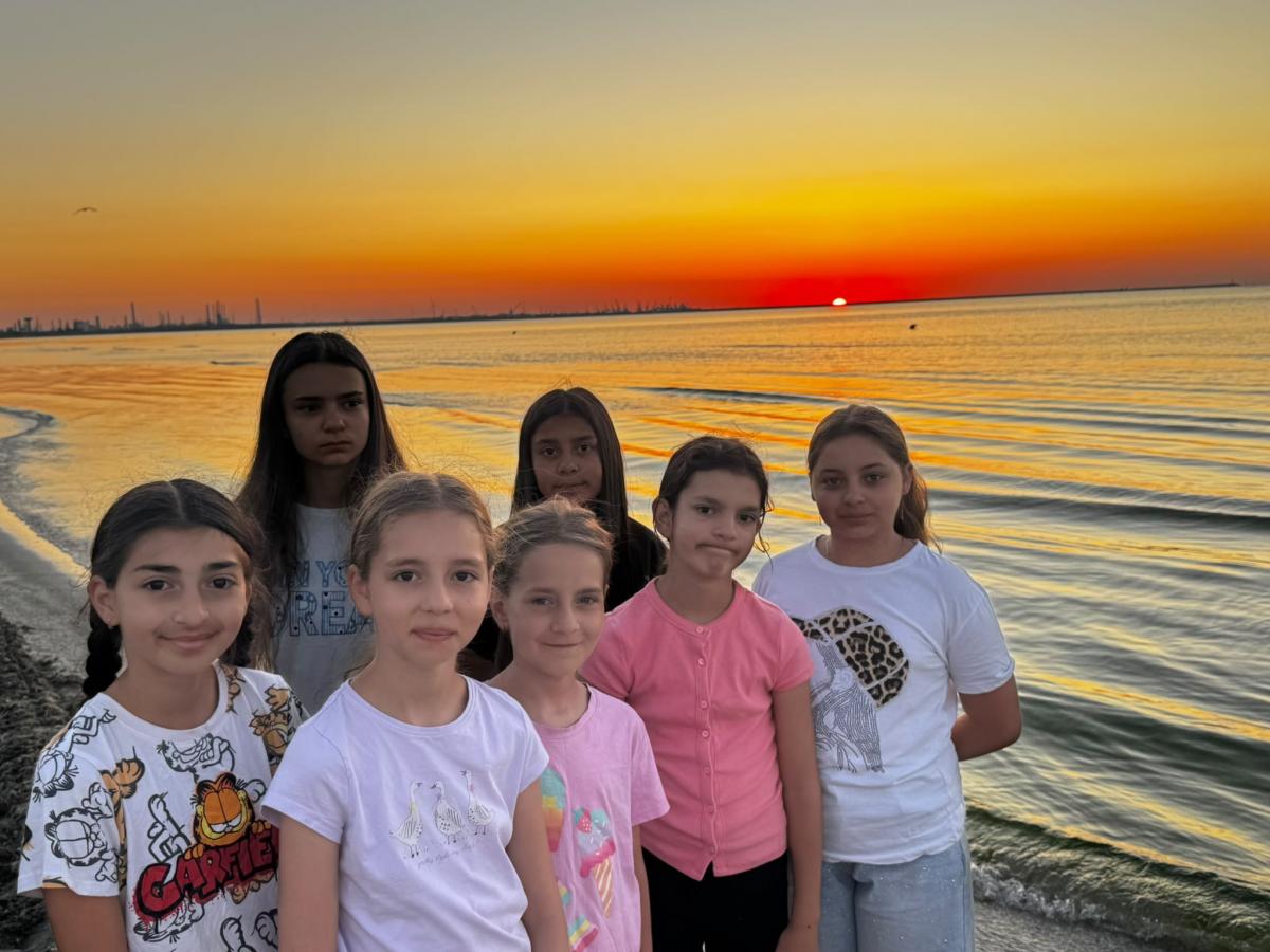 A doua ediție a taberei la mare pentru copiii din Poiana, Negrești