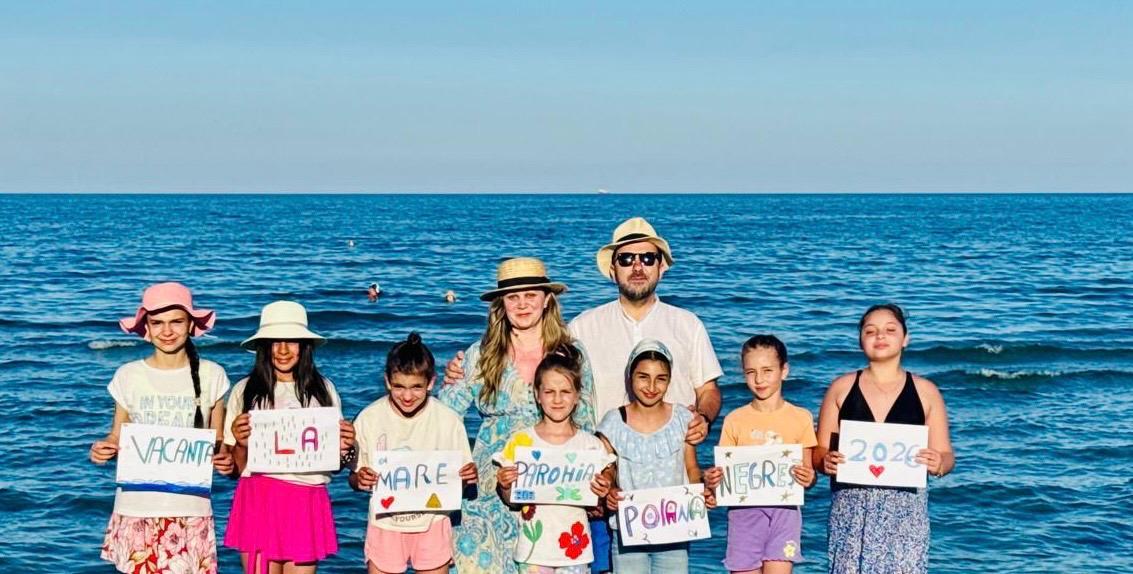 A doua ediție a taberei la mare pentru copiii din Poiana, Negrești