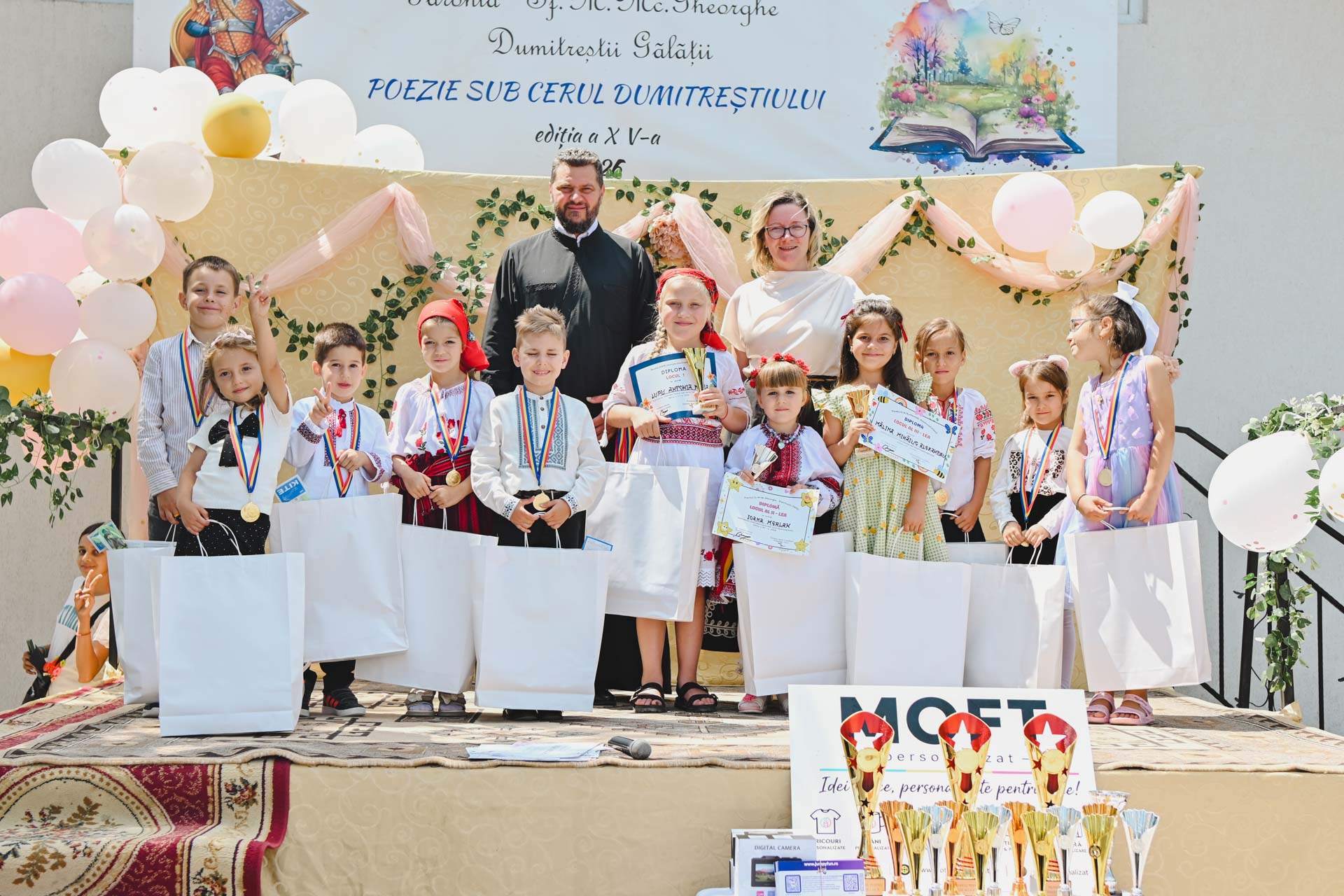 Ediția a XV-a a Festivalului-concurs „Poezie sub cerul Dumitreștiului”, în Parohia Dumitreștii Gălății