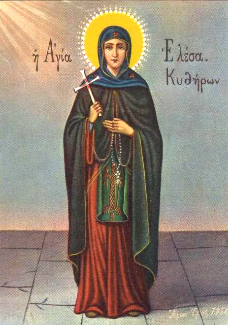 Sfânta Muceniţă Eliza din Kythira