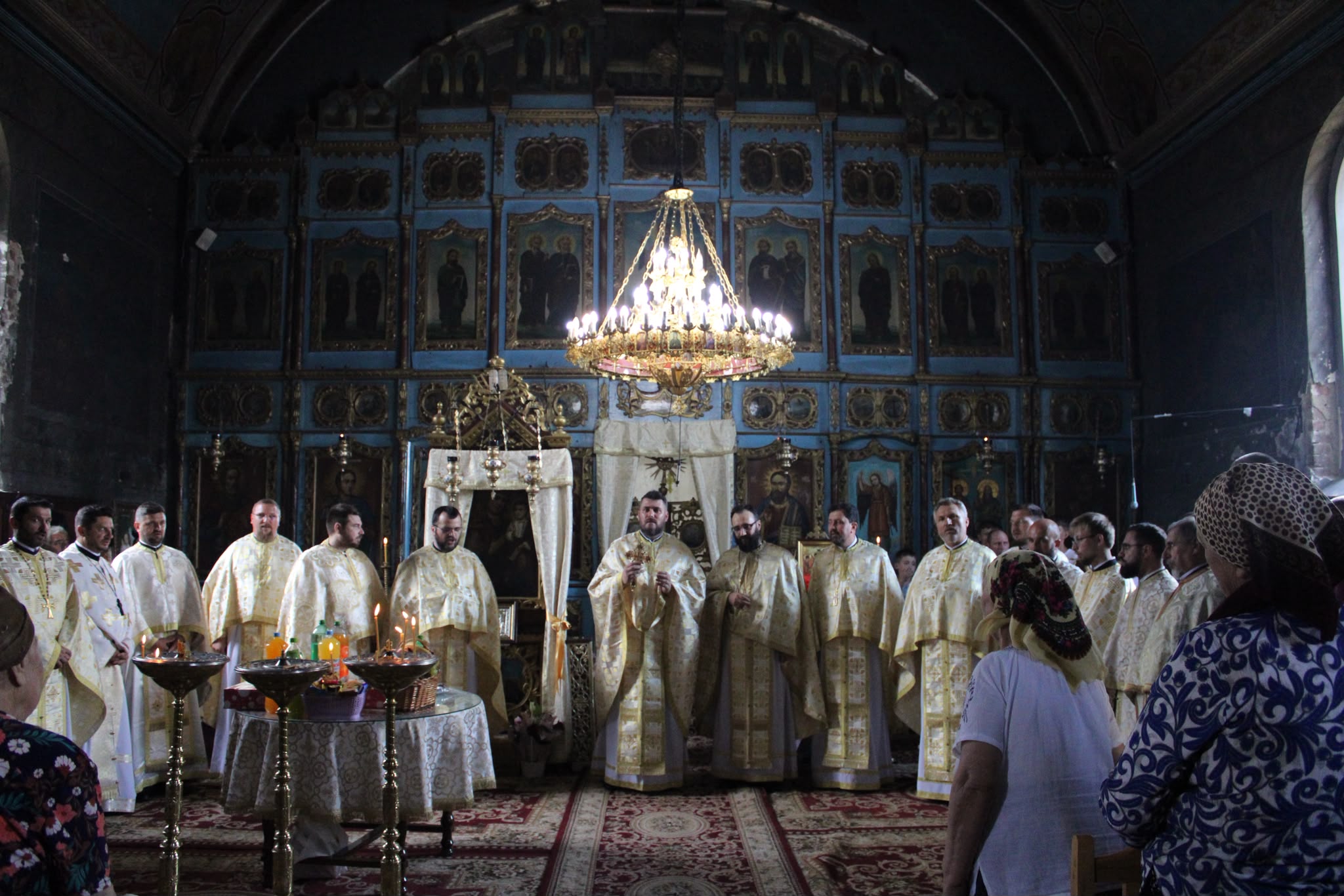 Hramul Parohiei „Sfânta Treime” Călărași 1: sfințirea capelei mortuare și a lumânărarului, în ziua prăznuirii Sfintei Teodora de la Sihla