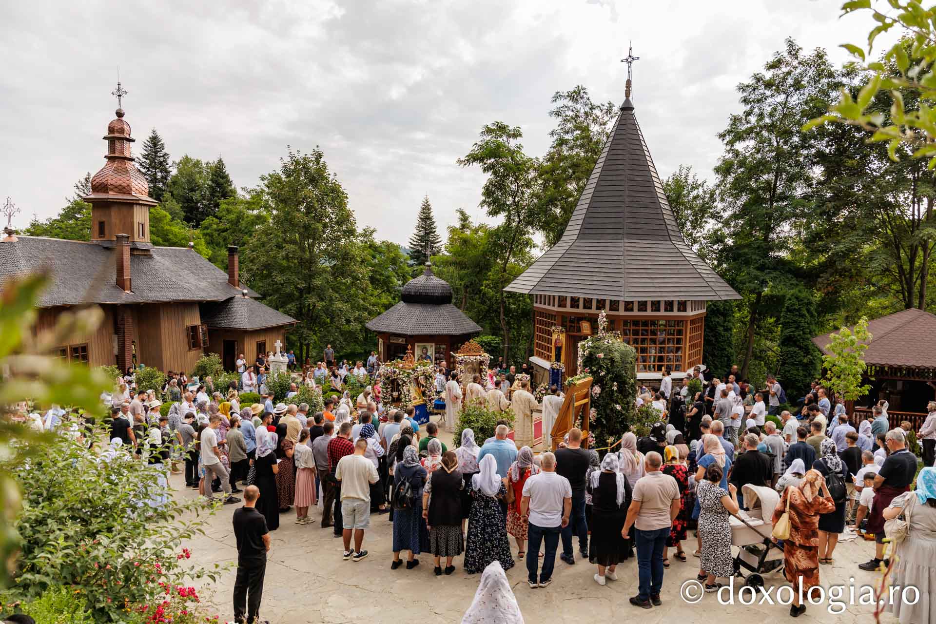 Prăznuirea Sfintei Cuvioase Teodora la Mănăstirea Sihla