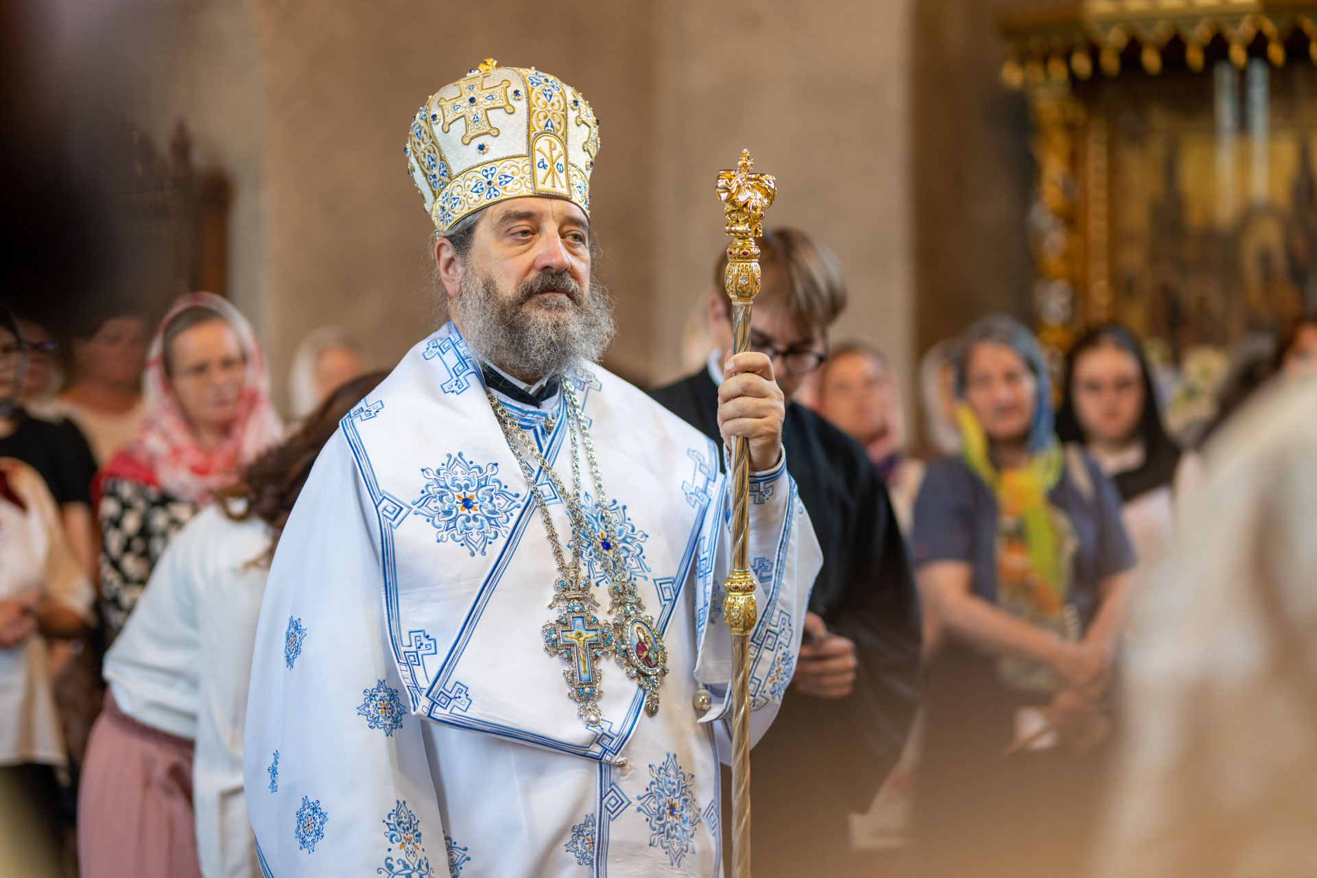 Preasfințitul Părinte Nichifor Botoșăneanul a slujit la Biserica Vovidenia și a prezidat Conferința preoțească a Protopopiatului Botoșani