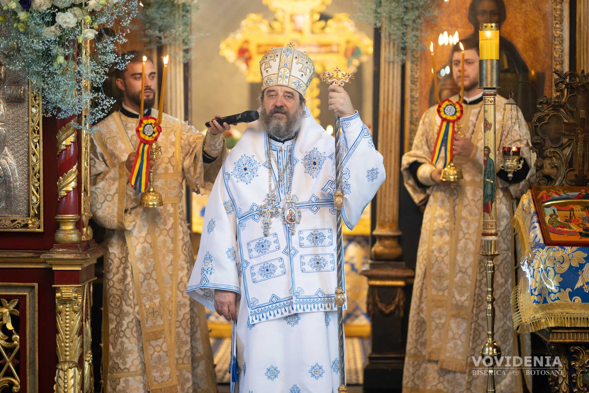 Preasfințitul Părinte Nichifor Botoșăneanul a slujit la Biserica Vovidenia și a prezidat Conferința preoțească a Protopopiatului Botoșani