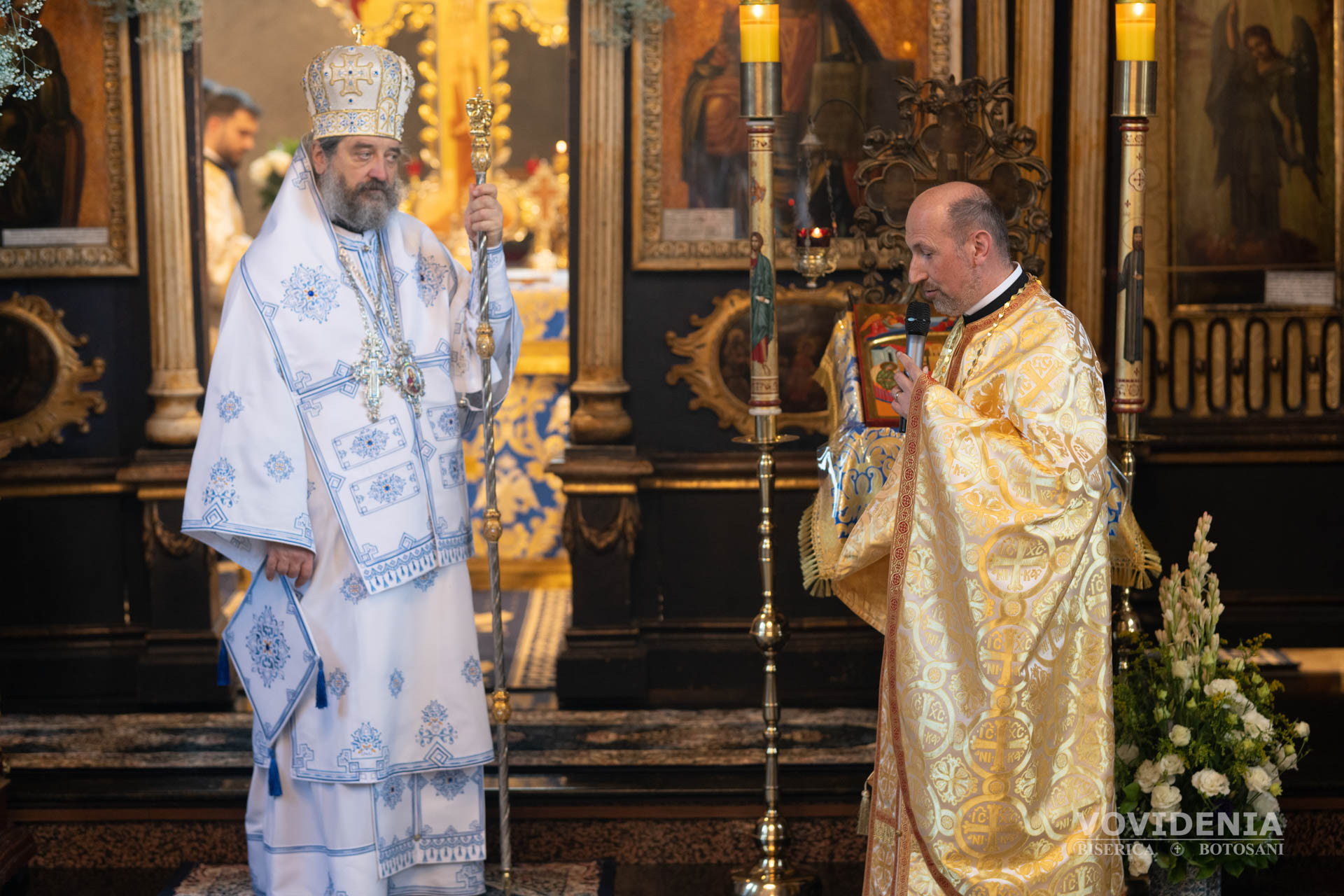 Preasfințitul Părinte Nichifor Botoșăneanul a slujit la Biserica Vovidenia și a prezidat Conferința preoțească a Protopopiatului Botoșani