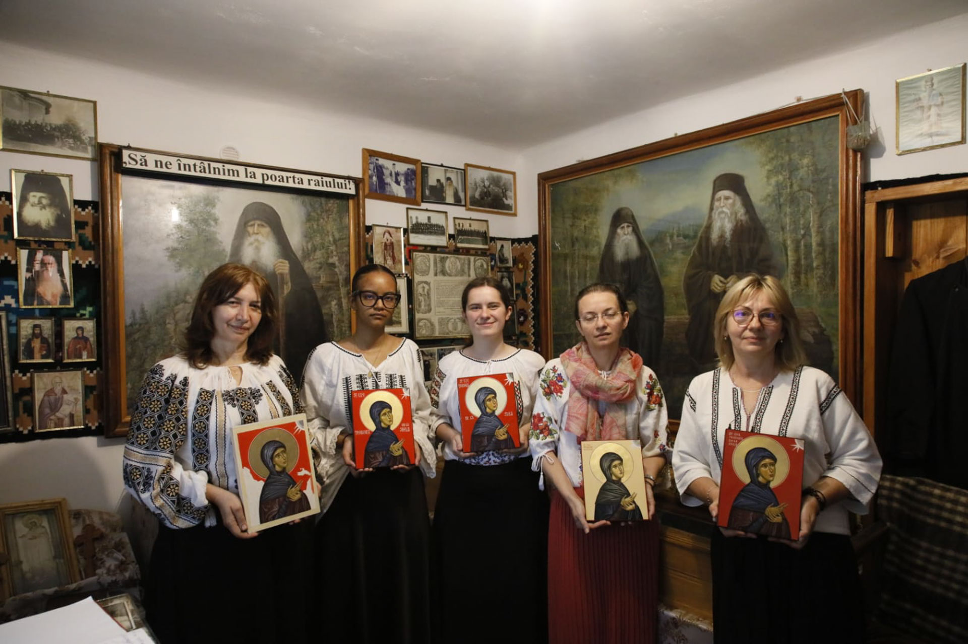Tabără de pictură bizantină la Mănăstirea Sihăstria