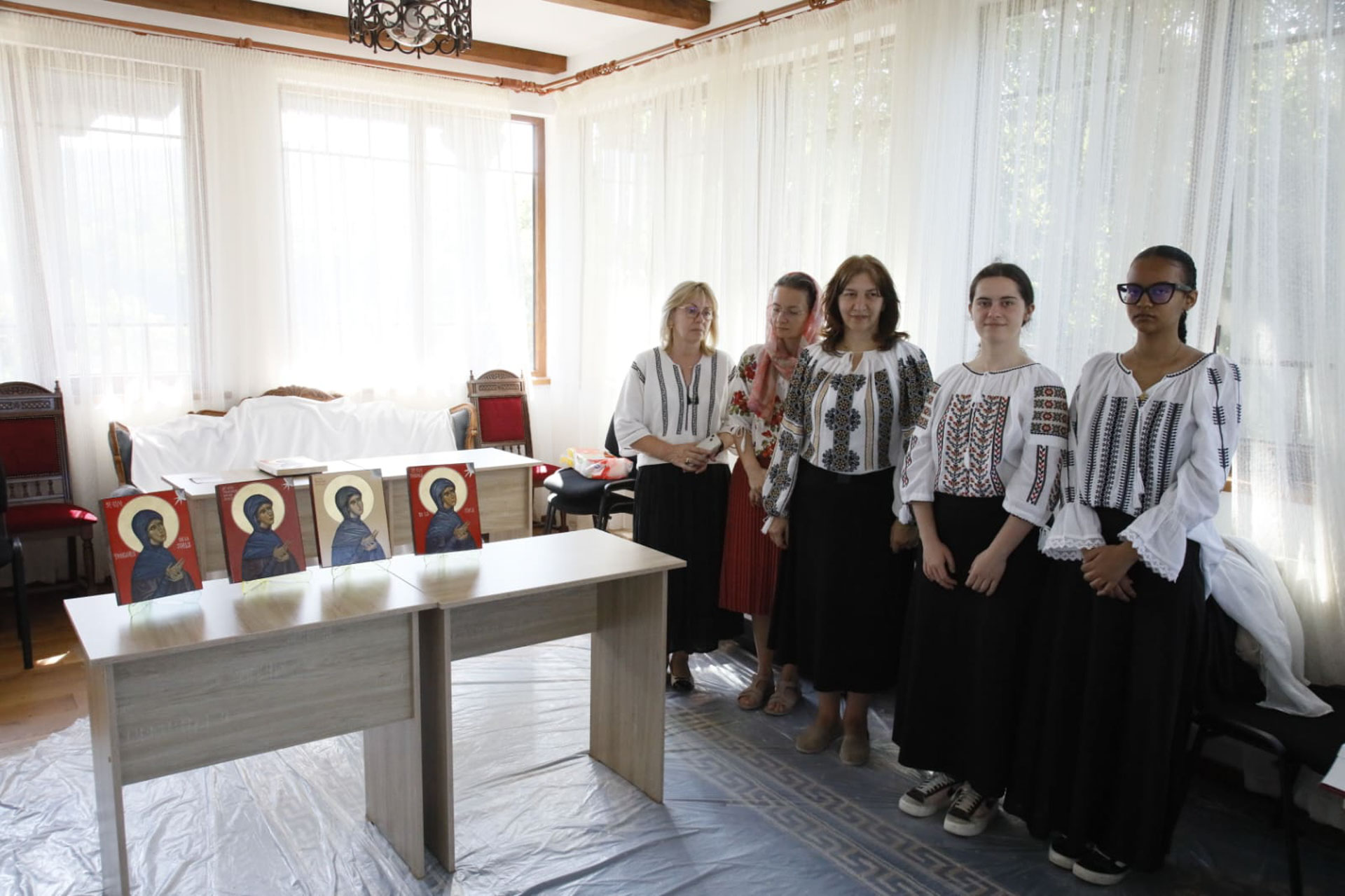 Tabără de pictură bizantină la Mănăstirea Sihăstria