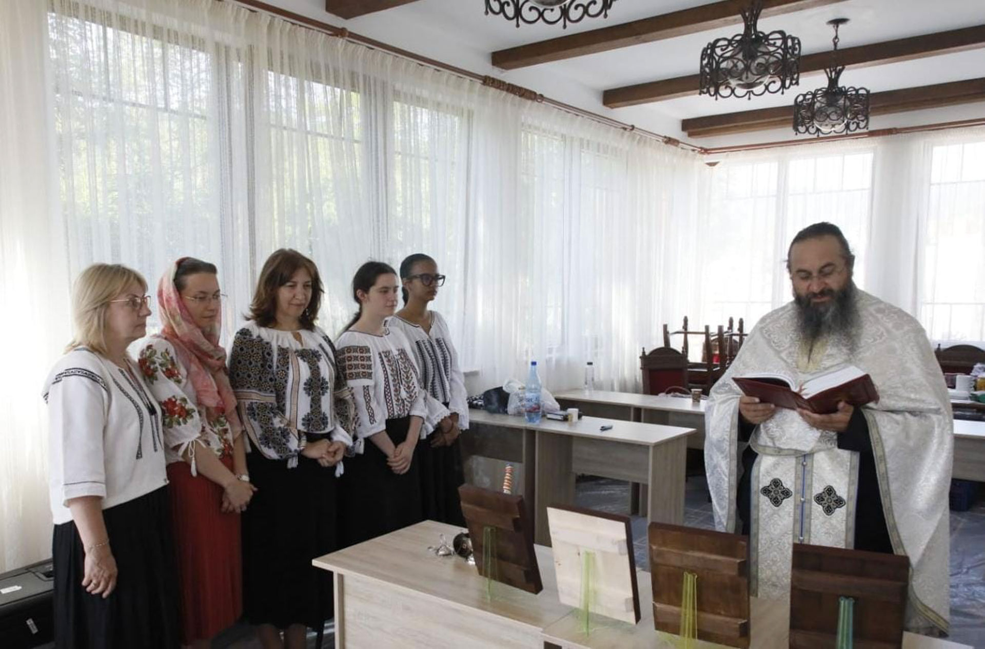 Tabără de pictură bizantină la Mănăstirea Sihăstria
