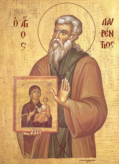 Cuviosul Lavrentie din Salamina