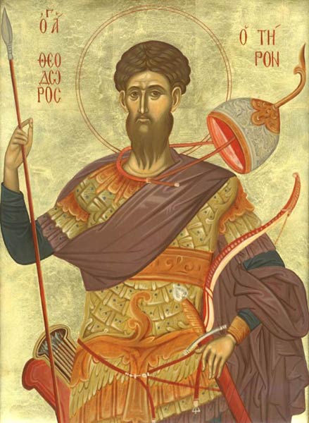 Sfântul Mare Mucenic Teodor Tiron