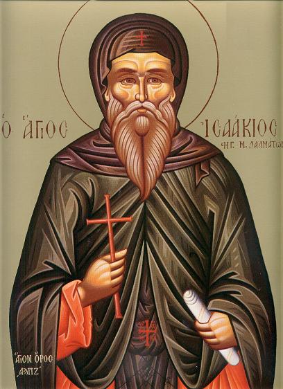 Sfântul Cuvios Isachie Mărturisitorul