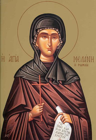 Sfânta Cuvioasă Melania Romana