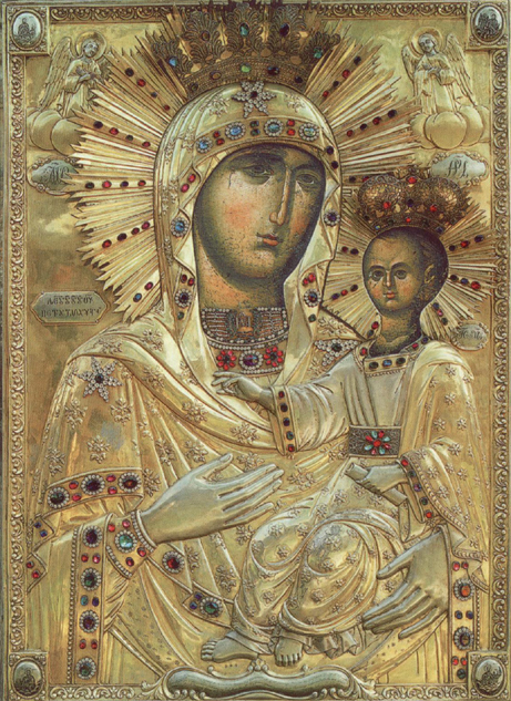 Icoana Maicii Domnului, făcătoare de minuni - Mănăstirea Neamț