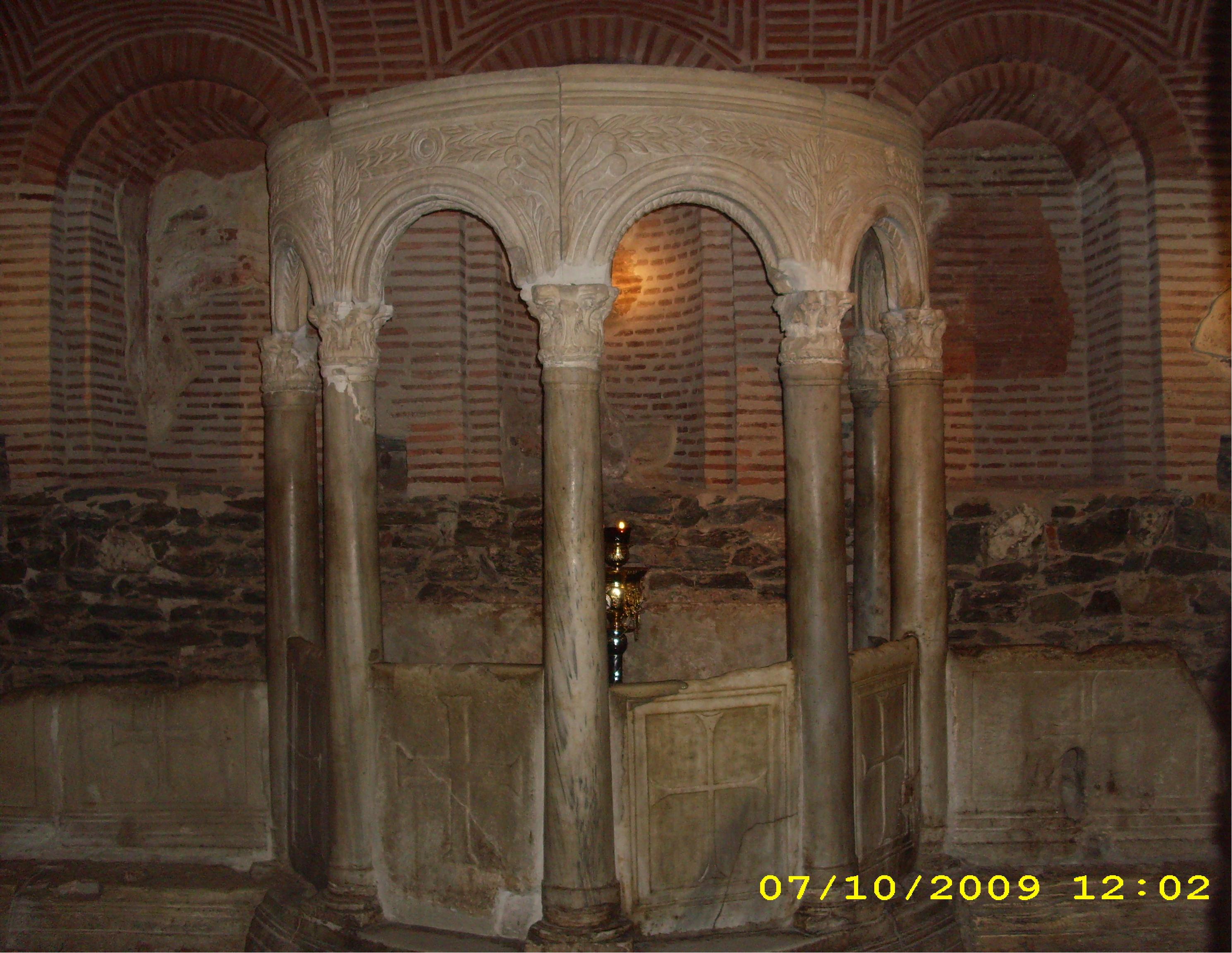 Locul martiriului Sfântului Mare Mucenic Dimitrie