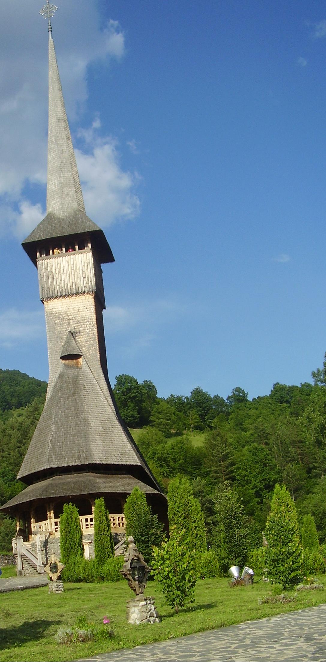 Biserica nouă a Mănăstirii Bârsana, Maramureș