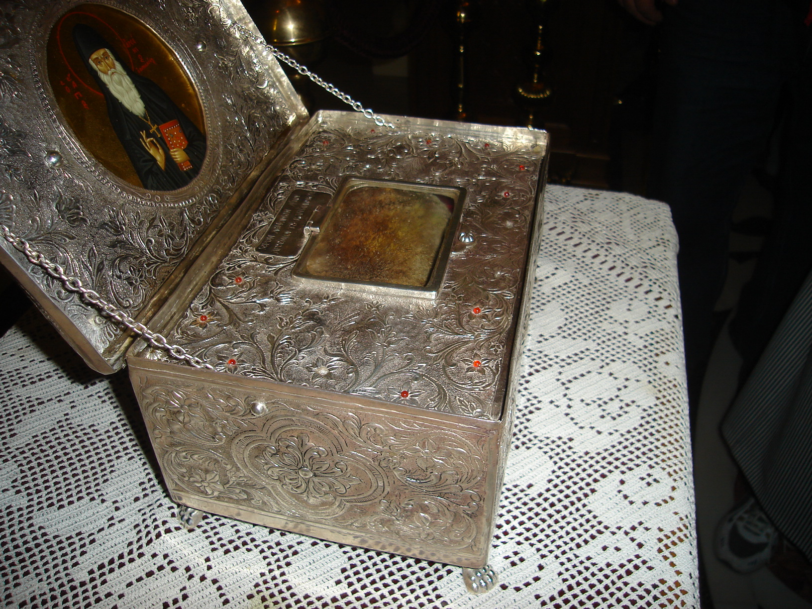 Moaștele Sfântului Arsenie Capadocianul