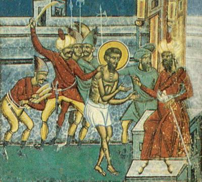 Patimile Sfântului Ioan cel Nou - Stăruința în credință