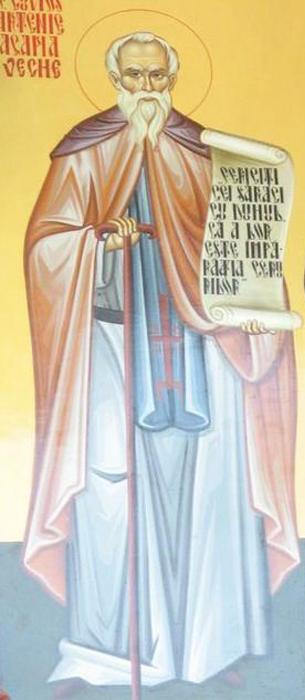 Sfântul Cuvios Partenie de la Agapia Veche