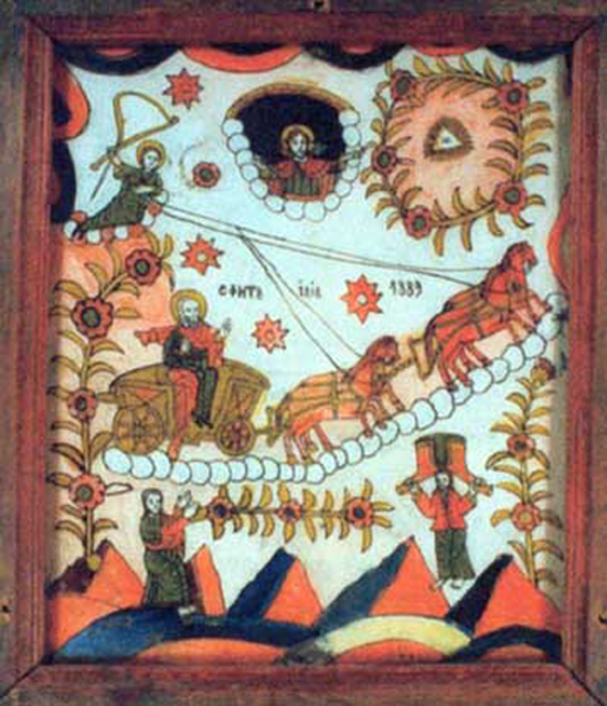 Ridicarea la cer a Sfântului Prooroc Ilie