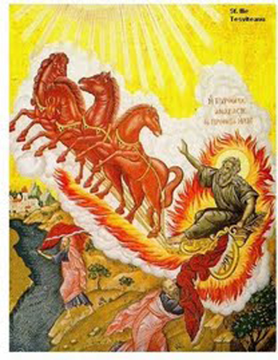 Ridicarea la cer a Sfântului Prooroc Ilie