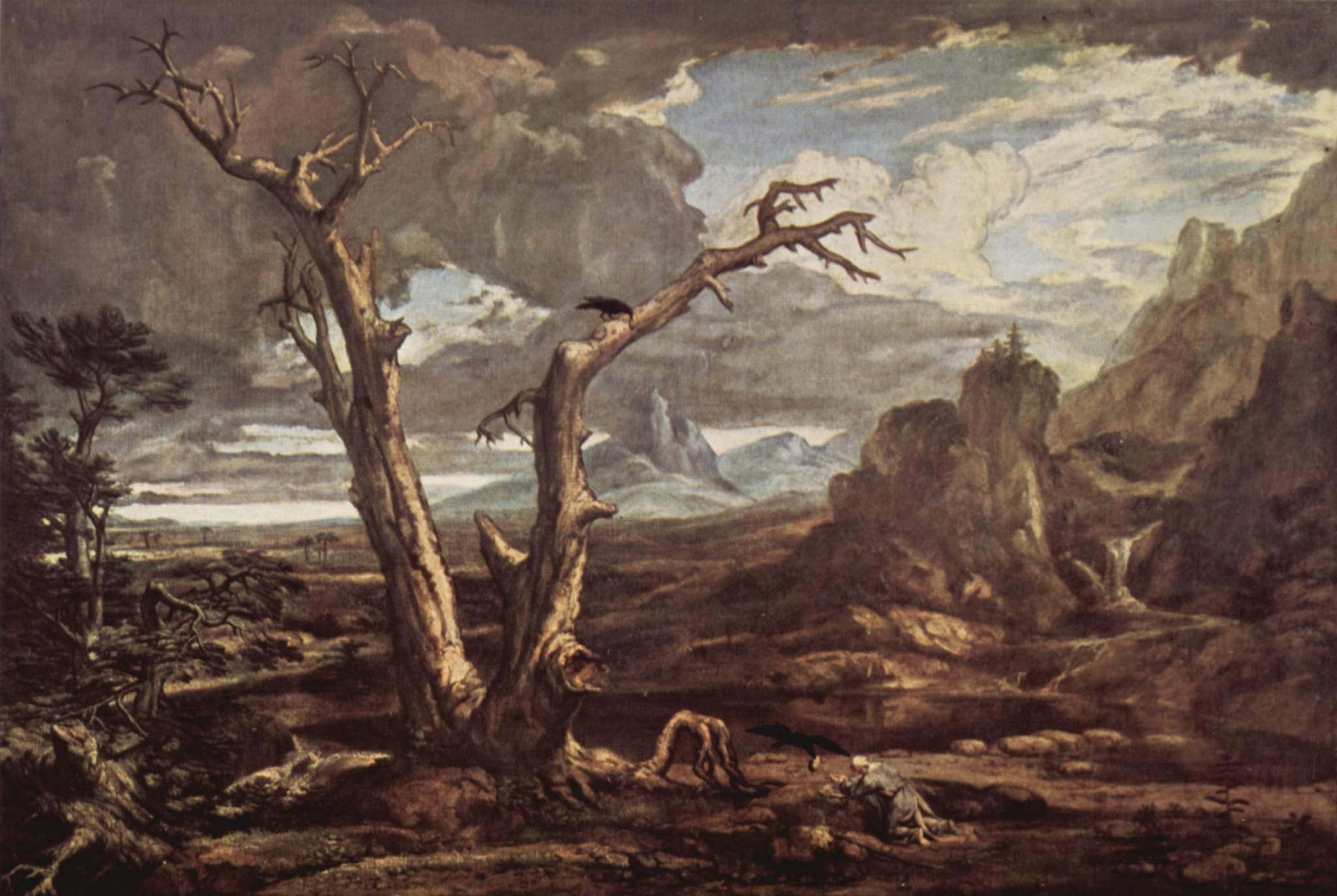 Sfântul Prooroc Ilie în pustie