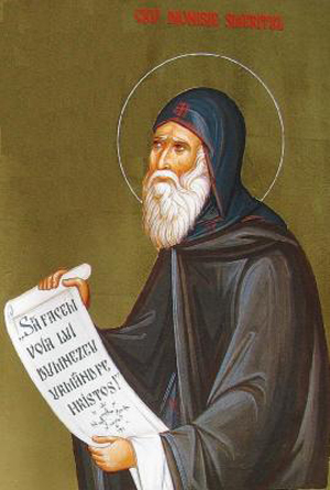 Sfântul Cuvios Dionisie Exiguul