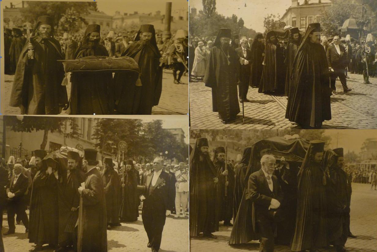 Procesiunea cu moaștele Sfântului Voievod Martir Constantin Brâncoveanu (21 mai 1934) Procesiunea cu moaștele Sfântului Voievod Martir Constantin Brâncoveanu (21 mai 1934)