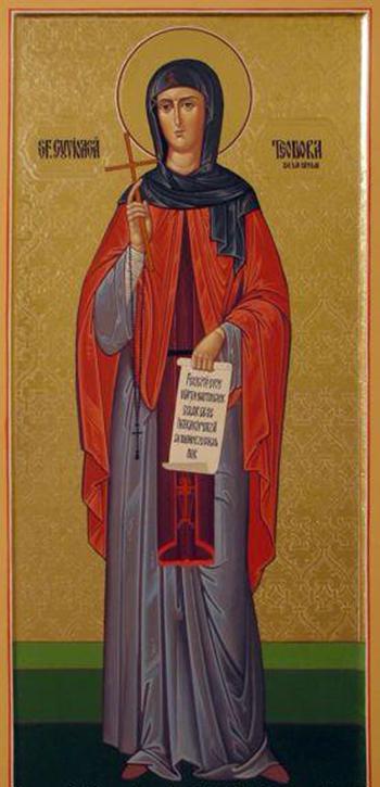 Sfânta Cuvioasă Teodora de la Sihla