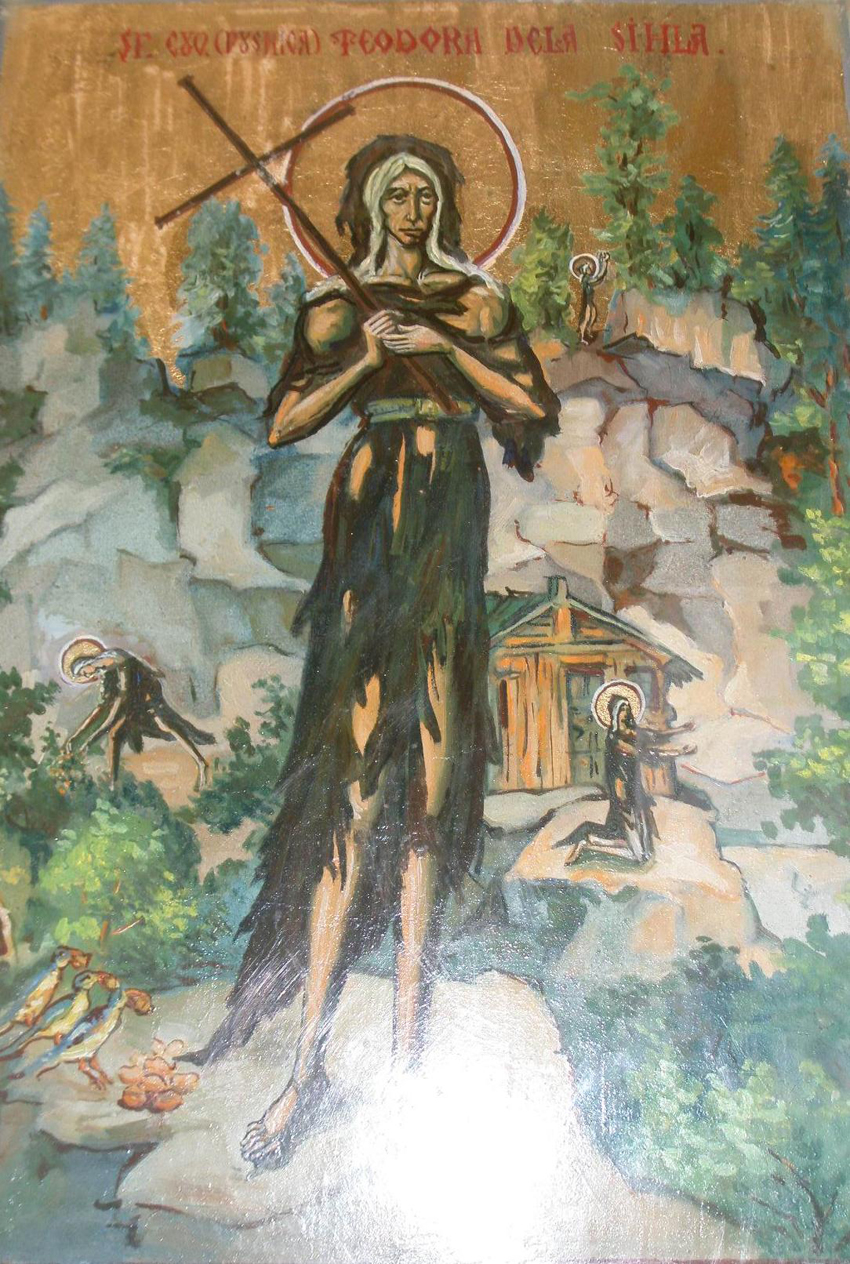 Sfânta Cuvioasă Teodora de la Sihla