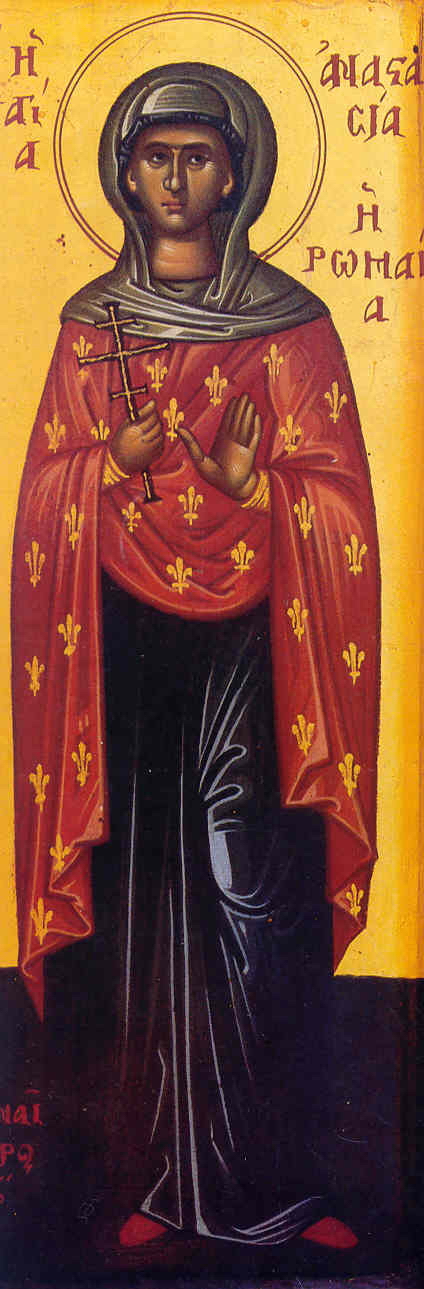 Sfânta Mare Muceniță Anastasia Romana