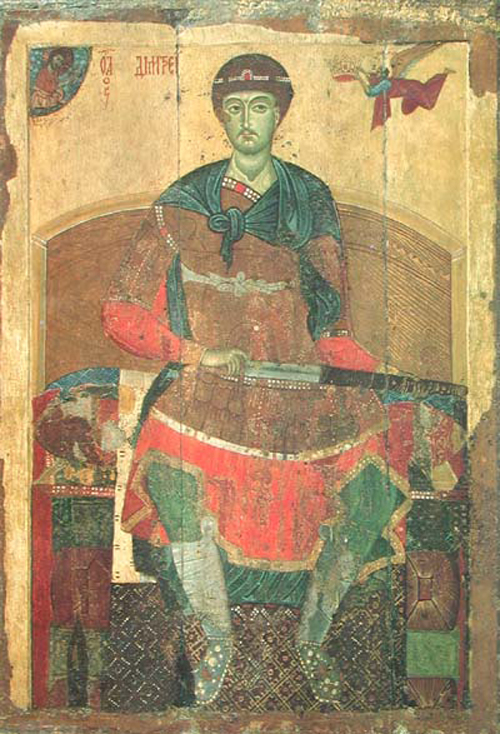 Sfântul Mare Mucenic Dimitrie, Izvorâtorul de Mir