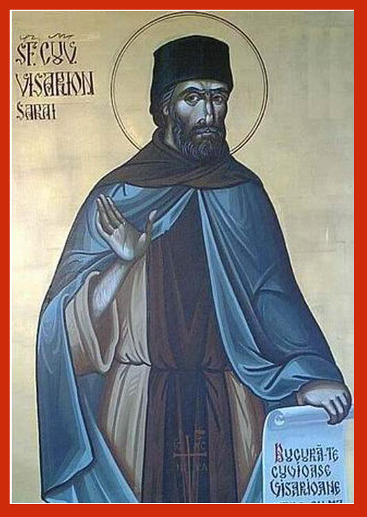 Sfântul Cuvios Mărturisitor Visarion Sarai