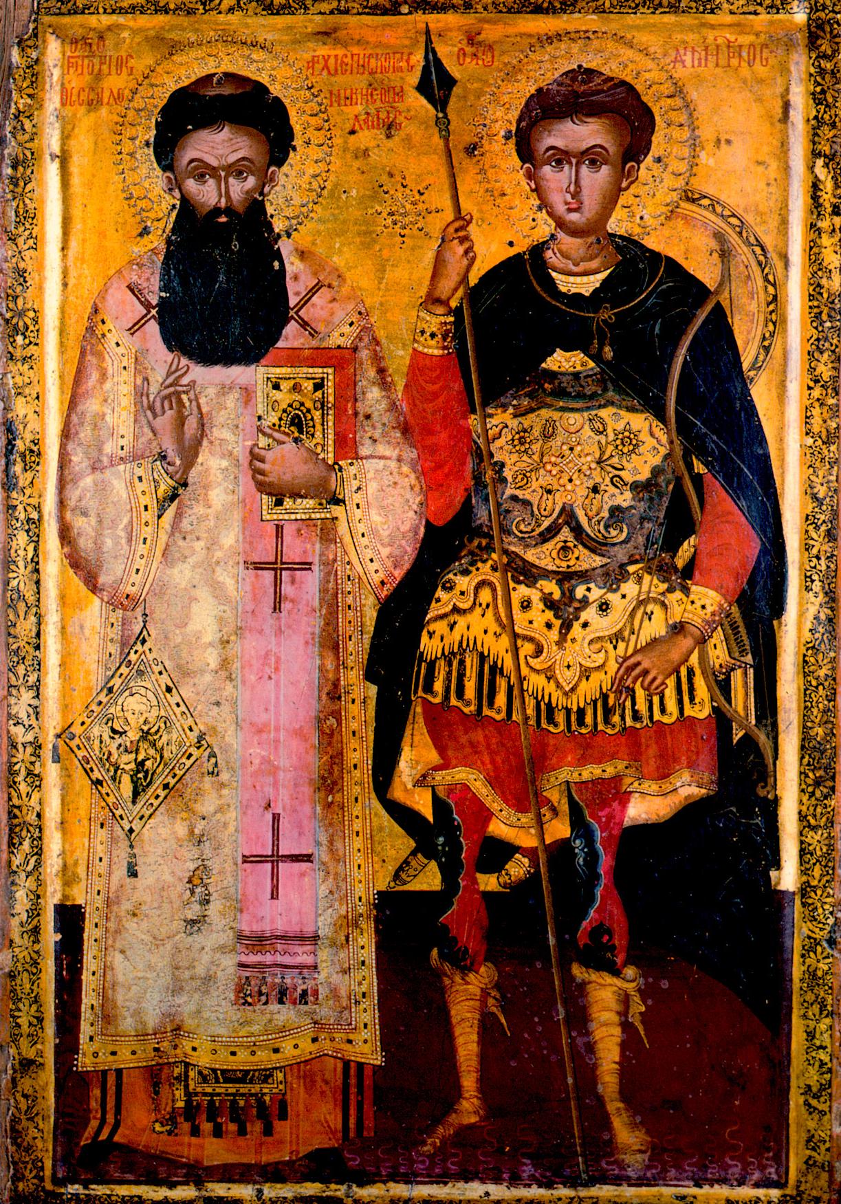 Sfântul Grigorie Palama și Sfântul Mare Mucenic Dimitrie