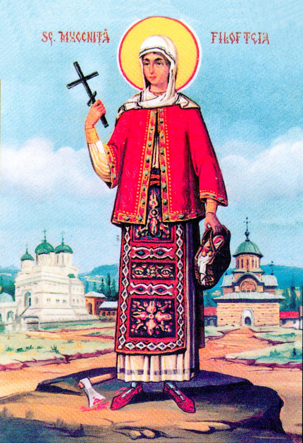 Sfânta Muceniță Filofteia de la Curtea de Argeș