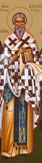 Sfântul Sfinţit Mucenic Sixt, Episcopul Romei