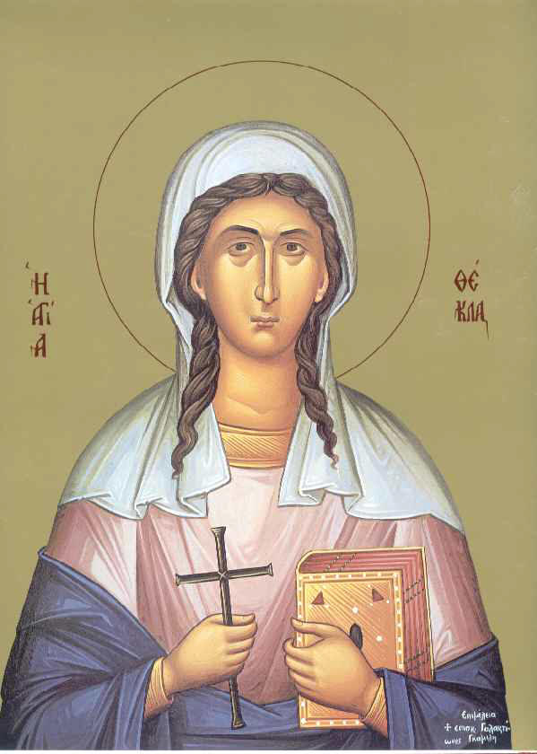 Sfânta Mare Muceniță, întocmai cu apostolii, Tecla