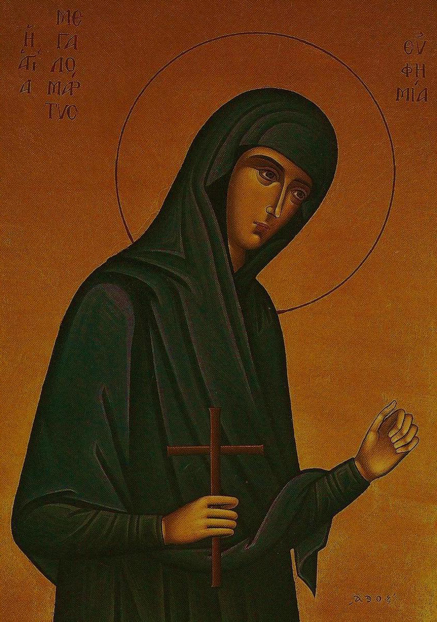 Sfânta Mare Muceniță Eufimia