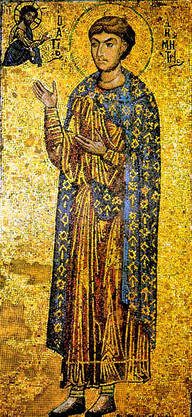 Sfântul Mare Mucenic Dimitrie, Izvorâtorul de mir