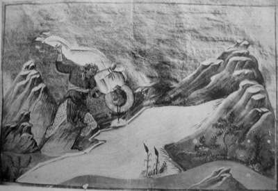 Sfânta Muceniță Haritina
Constantinopol. 985  - miniatură din Menologhionul lui Vasile al II-lea 
Vatican Library. Roma. Sfânta Muceniță Haritina