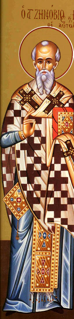 Sfântul Sfinţit Mucenic Zenovie, Episcopul Ciliciei