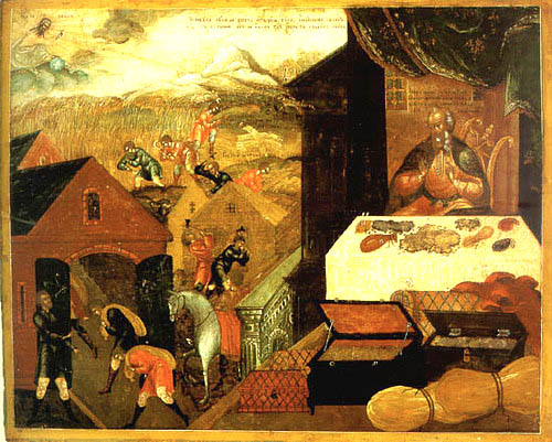 Pilda bogatului căruia i-a rodit țarina