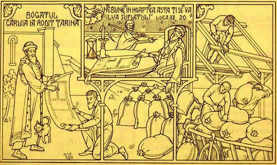 Pilda bogatului căruia i-a rodit țarina