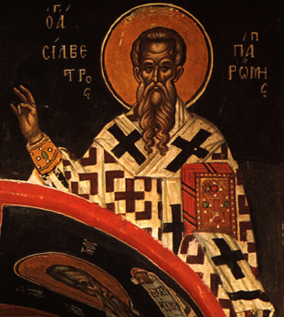 Sfântul Ierarh Silvestru, Episcopul Romei