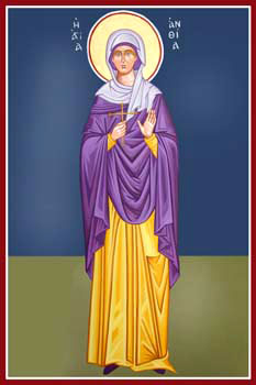 Sfânta Muceniță Antia