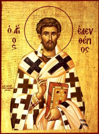 Sfântul Sfințit Mucenic Elefterie, Episcopul Iliriei