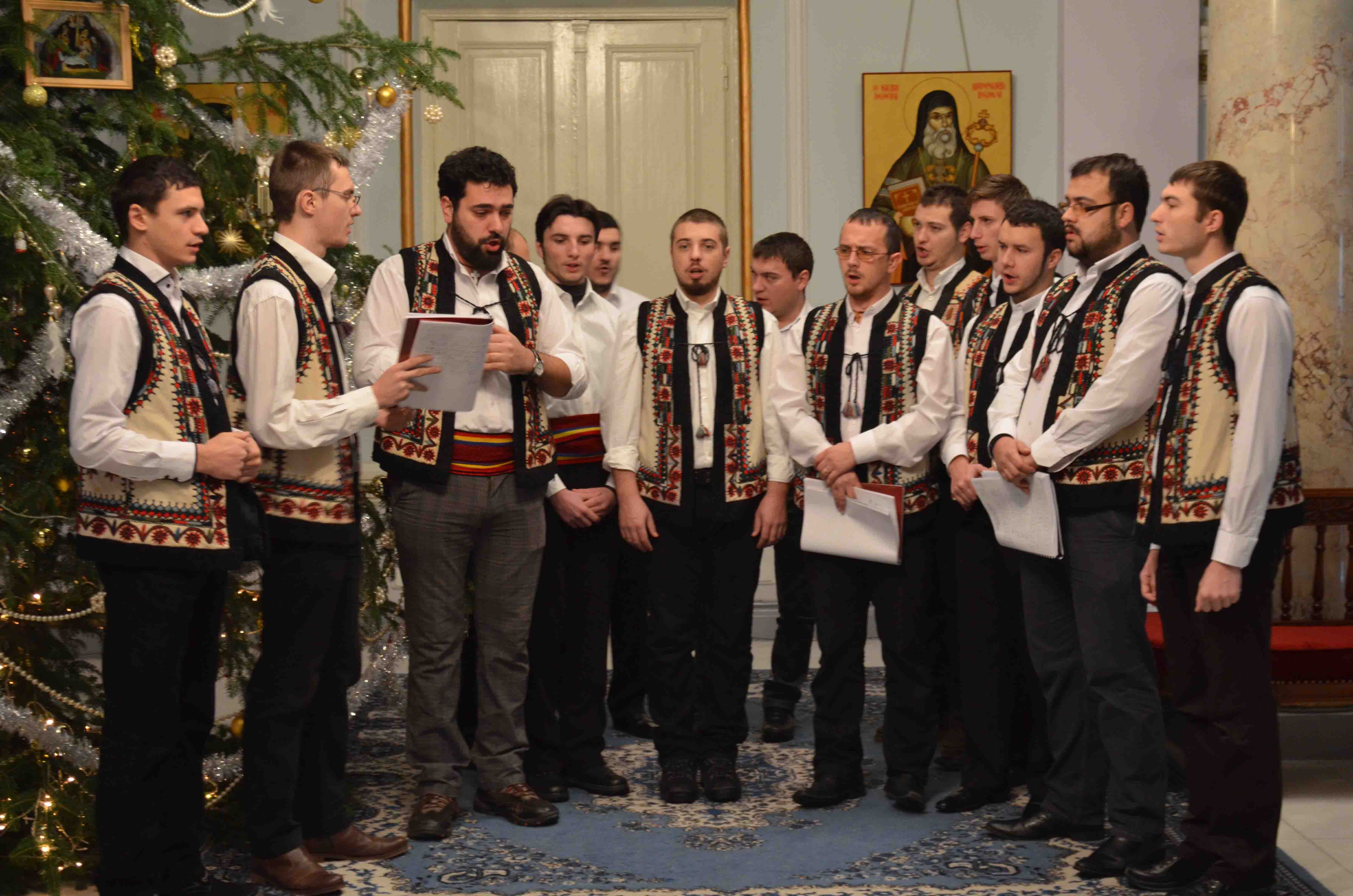 Colindători la Reşedinţa Mitropolitană - Corul Byzantion