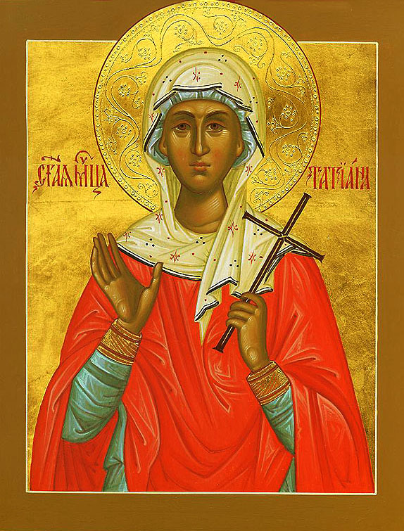 hang Encyclopedia Against Sfânta Muceniță Tatiana, diaconița | Doxologia