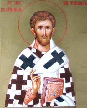 Sfântul Ierarh Bretanion, Episcopul Tomisului