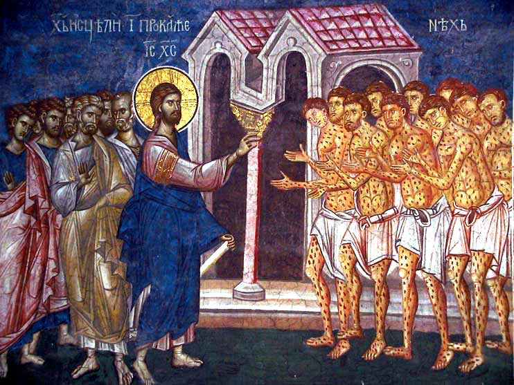 Vindecarea celor 10 leproși